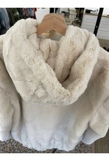 RD Style RD Style - Cara hooded faux fur bomber jacket (beige)