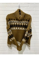 RD Style RD Style - Olive knit sweater (dark pecan)