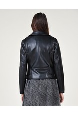 Molly Bracken Molly Bracken - Perfecto zipped jacket (black)
