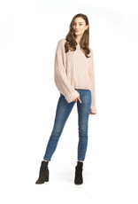 Papillon Papillon - Chunky cropped sweater (rose)