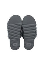 Lemon Lemon - Anywhere berber slide slippers (charcoal)