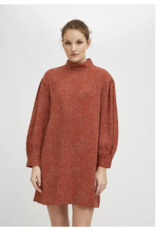 Compania Fantastica Compania Fantastica -  Polka dot dress (rust)