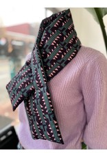 Compania Fantastica Compania Fantastica -  Robot print puff scarf