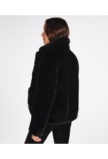 EsQualo EsQualo - Faux fur coat (short) blk