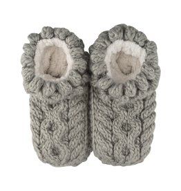 Lemon Lemon - Whimsy knit bootie (charcoal)