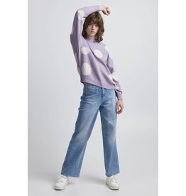 ICHI ICHI - Dusty dotted pullover (heirloom lilac)