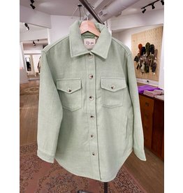 RD Style RD Style - Xena woven shacket (celadon)