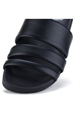 Rollie Shoes Rollie - Tide triple strap sandal (black)