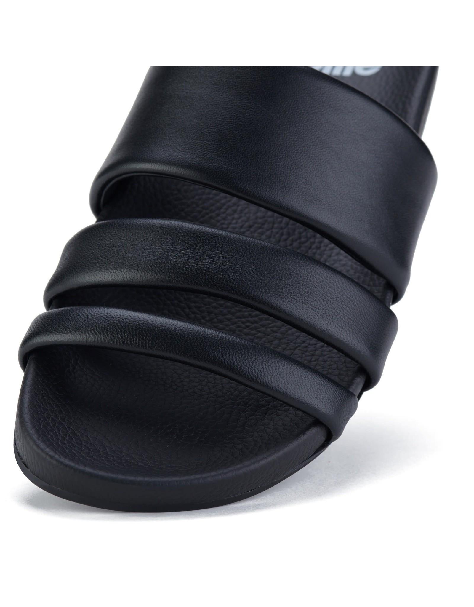Rollie Shoes Rollie - Tide triple strap sandal (black)
