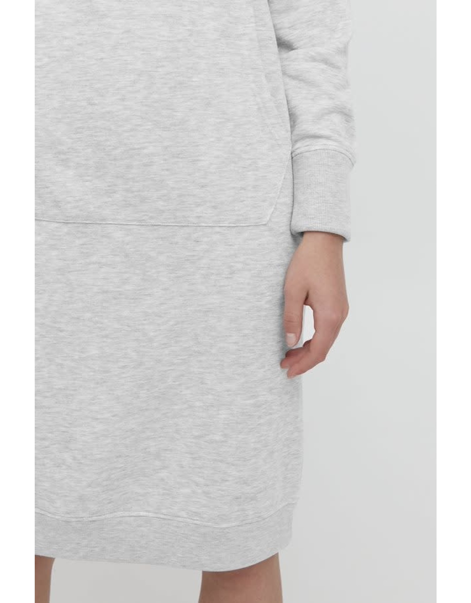 ICHI ICHI - Jondell hooded sweatshirt dress (grey)