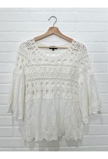 Papillon Papillon - Crochet embroidered blouse