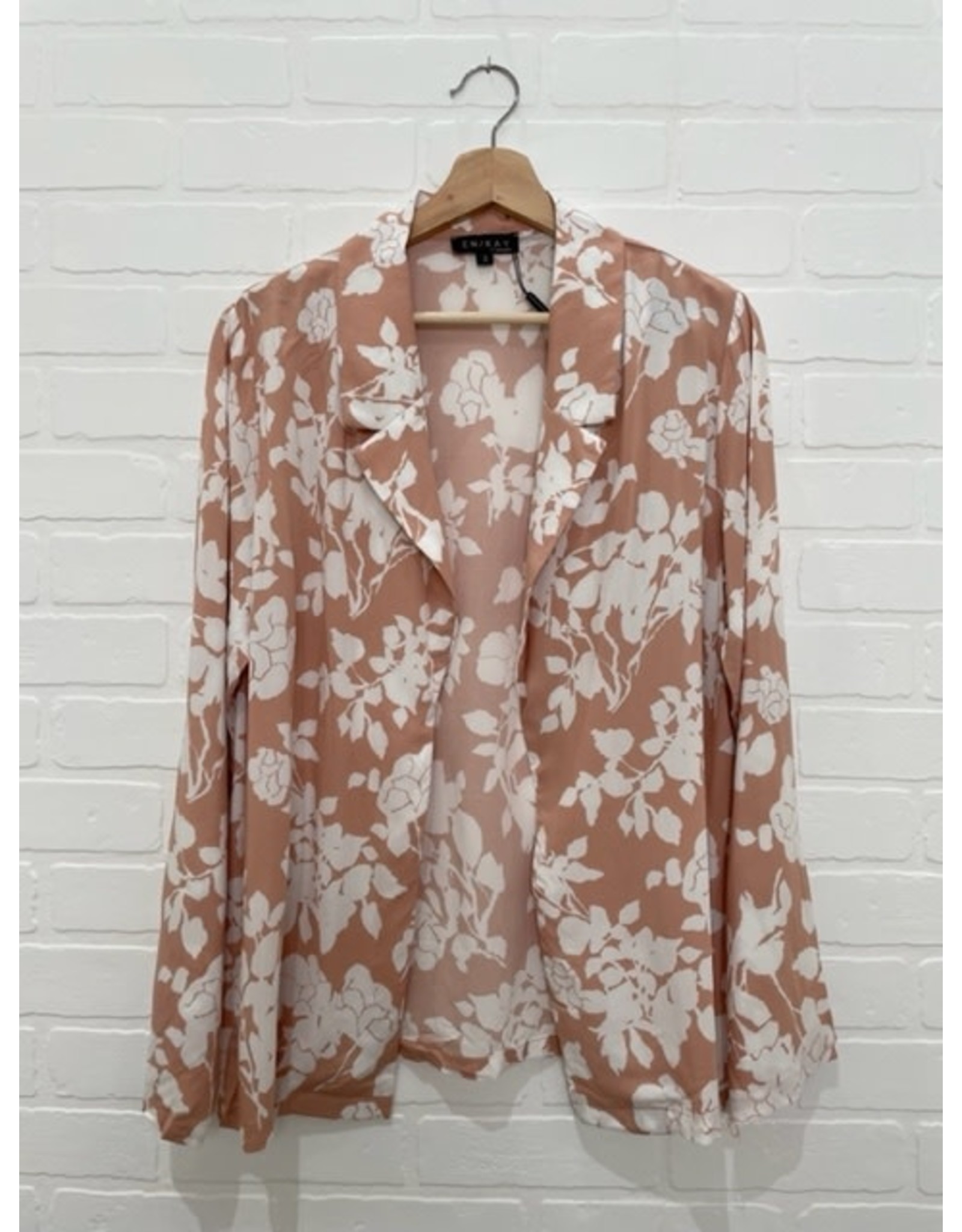 En/Kay ENK - Blush floral blazer