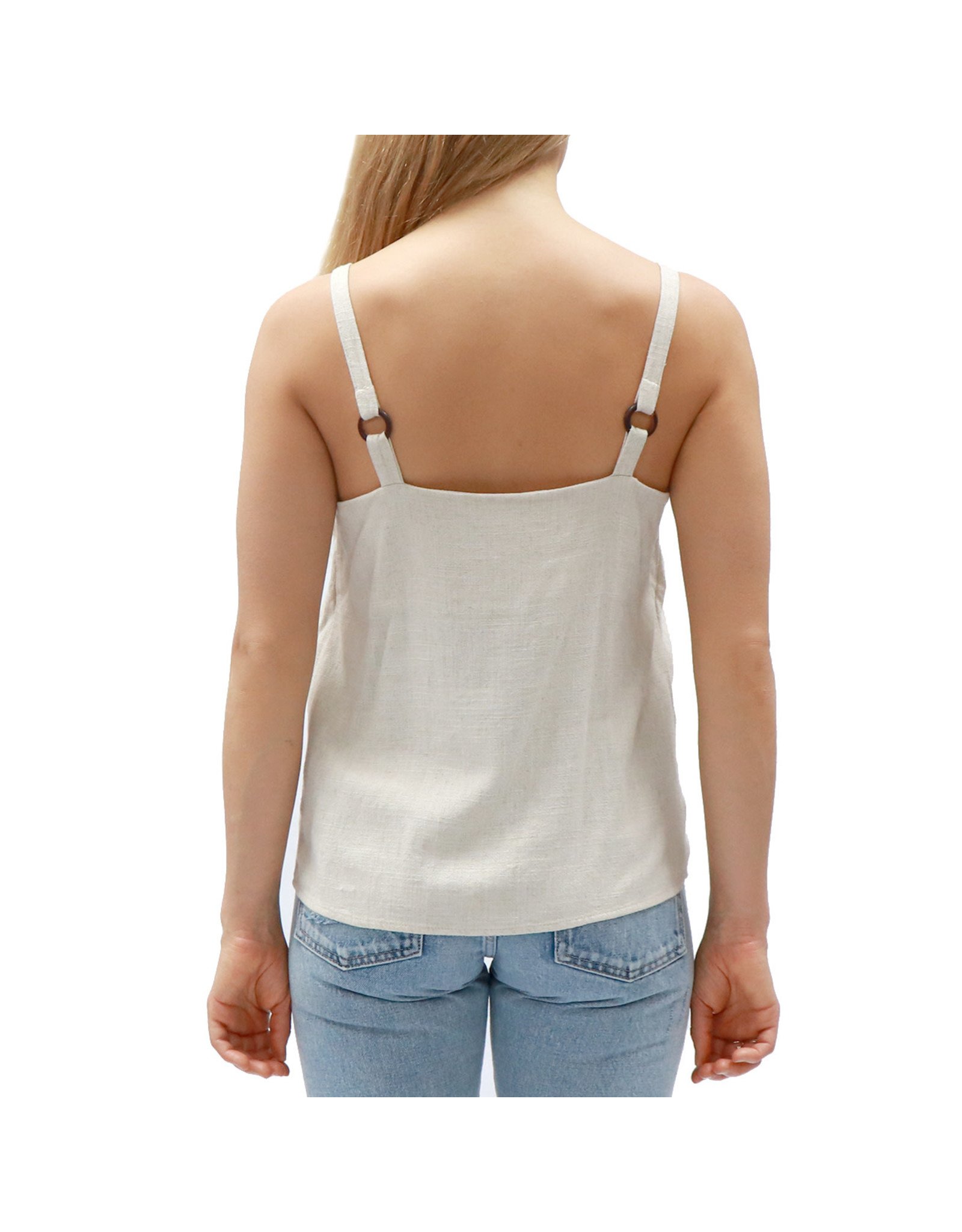 RD Style RD Style - Milly linen tank (oatmeal)
