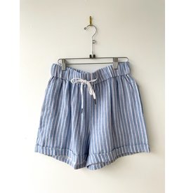 RD Style RD Style - Vertical stripe shorts (blue/white)