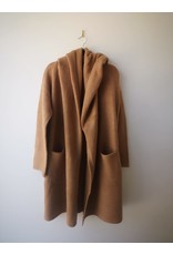 RD Style RD Style - Gabby hooded boucle coatigan (camel twist)