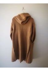 RD Style RD Style - Gabby hooded boucle coatigan (camel twist)