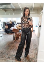 RD Style RD Style - Amber Criss cross vegan leather pants (black)