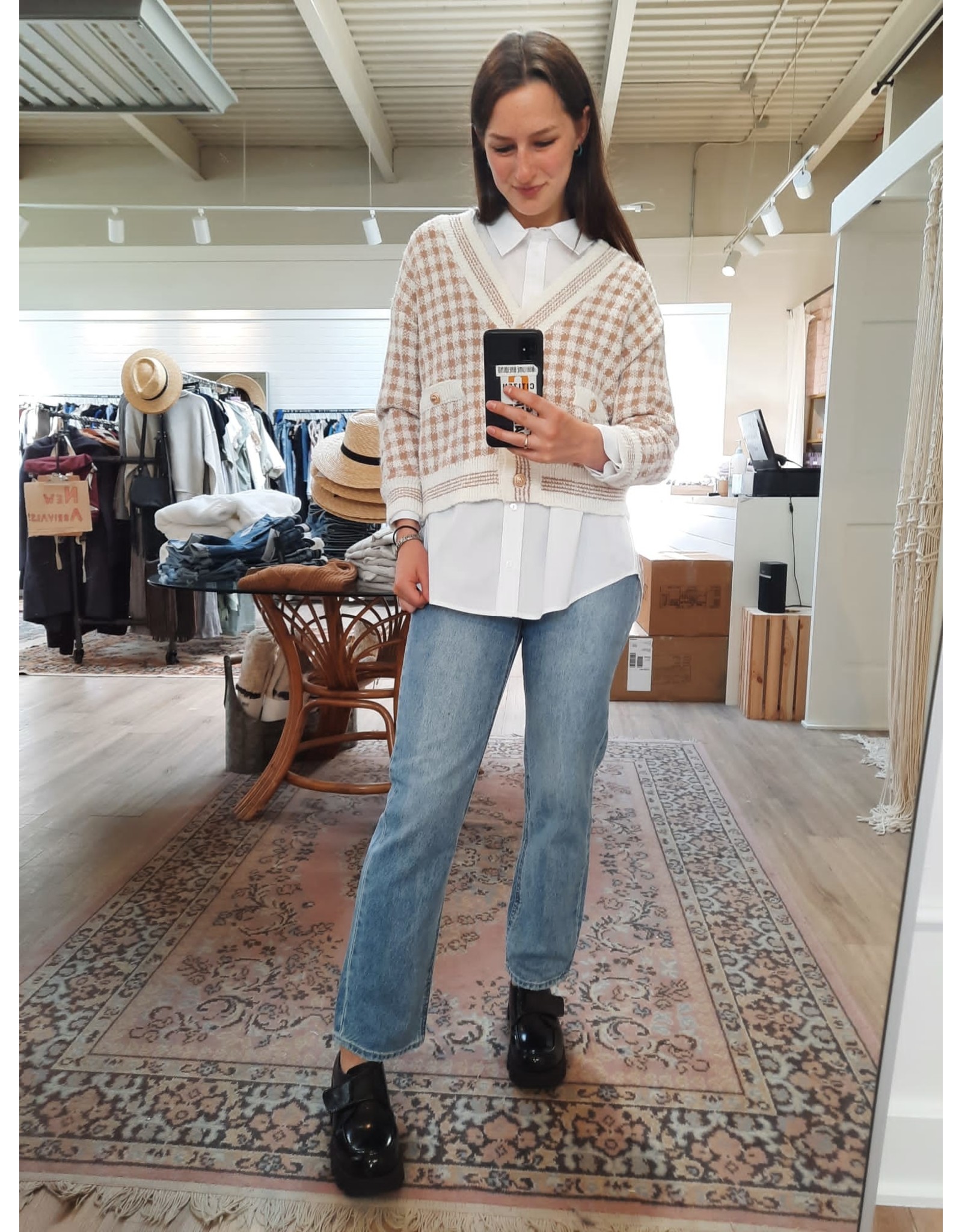 RD Style - Coco crop cardigan (winter 