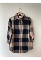 RD Style RD Style - Anika plaid shacket (taupe)