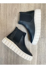 Bueno Bueno - Tori platform sneaker (black leather)