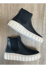 Bueno Bueno - Tori platform sneaker (black leather)
