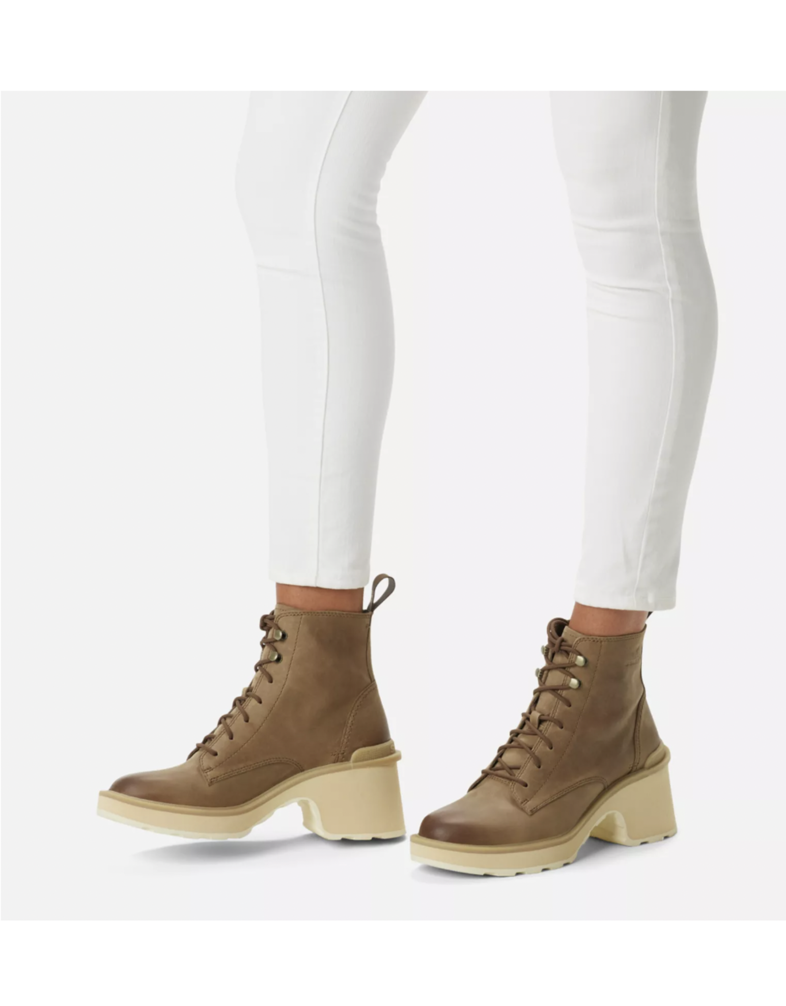 Sorel Sorel - Hi Line Heel Lace Boot (umber / ceramic)