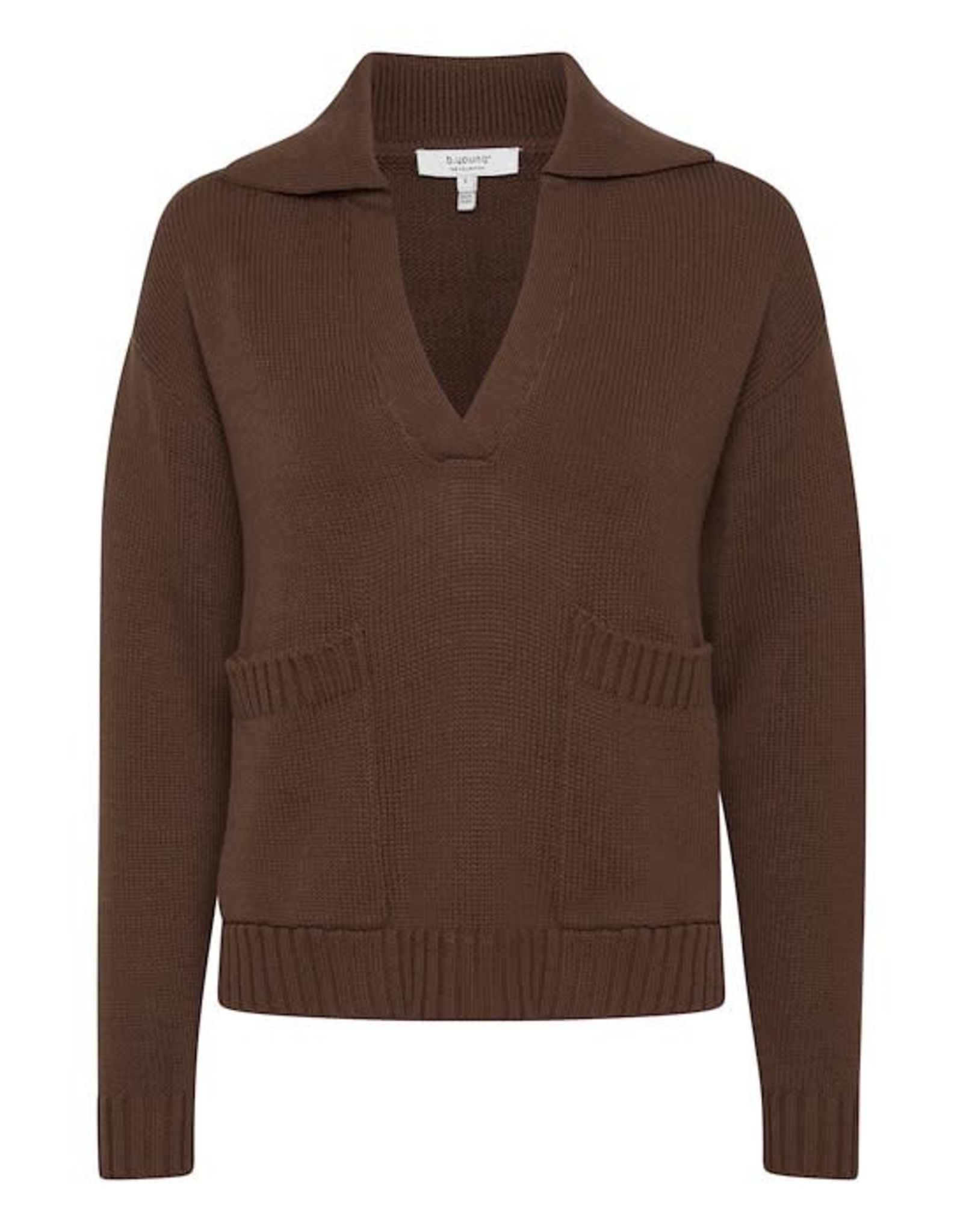 b.young b.young - Olia collar jumper (brunette)