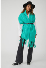 Free people Free People - Shetland Recycled Blend Fringe Scarf (Emerald)