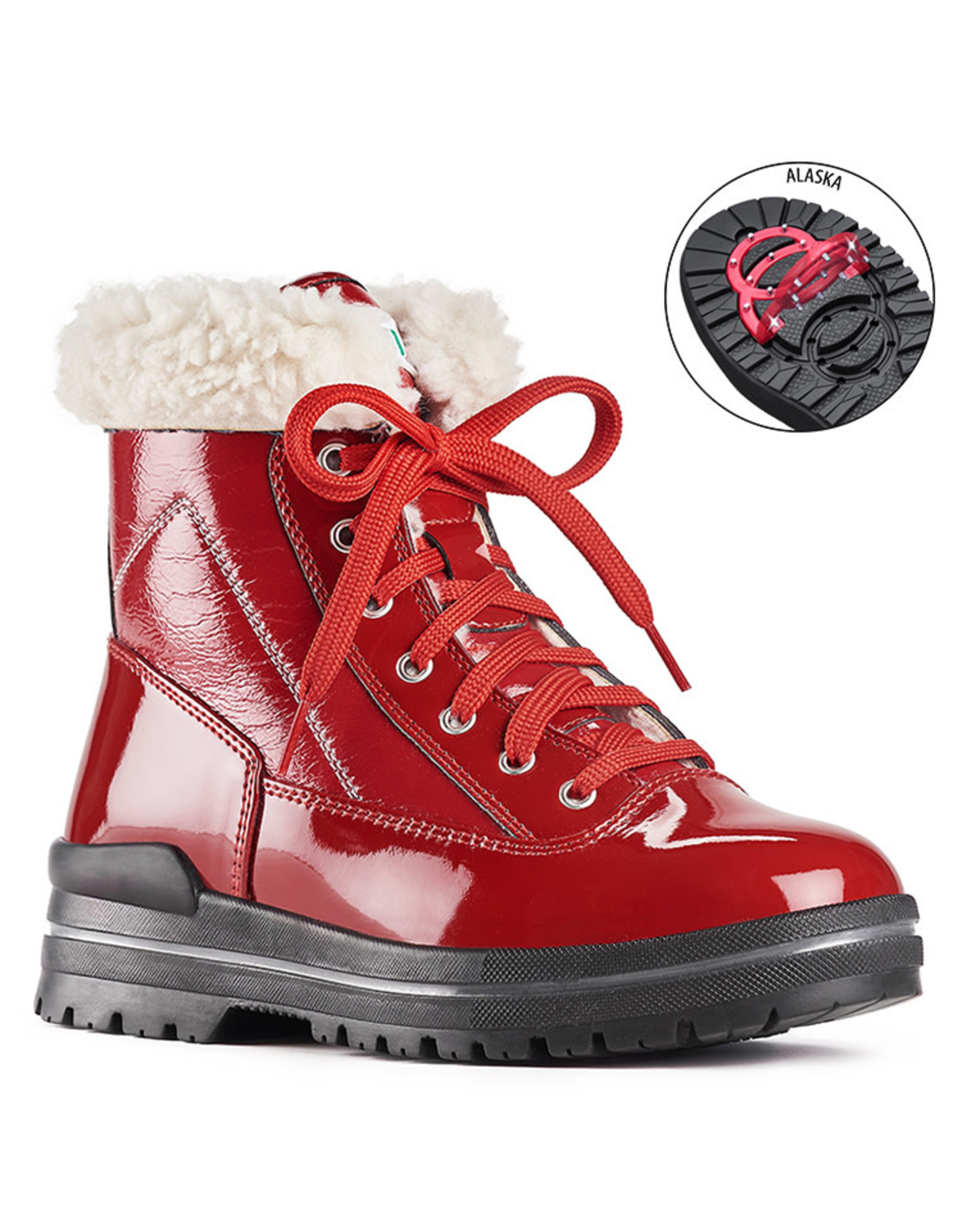 Olang Olang - Rimini winter boot (red)
