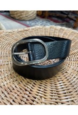 Medike Landes Medike Landes - Leather belt 26545 Black