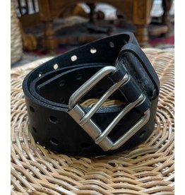 Medike Landes Medike Landes - Unisex leather Dad belt (22074 black)