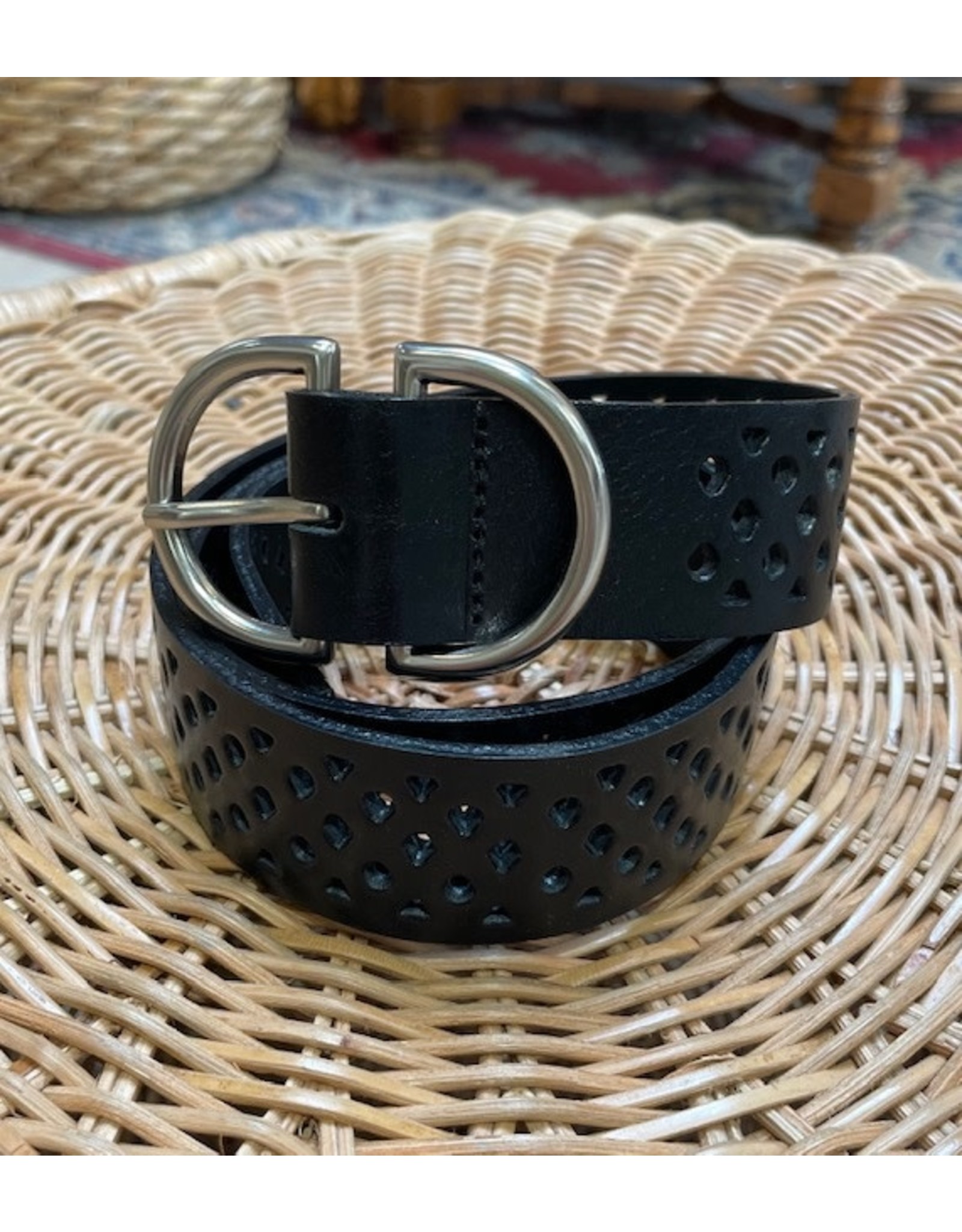 Medike Landes Medike Landes - Leather belt (27900 black)