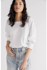 Free people Free People - Fade Into You long sleeve tee (ivory)