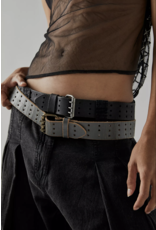 Free people Free People - Triple Threat leather belt (black)