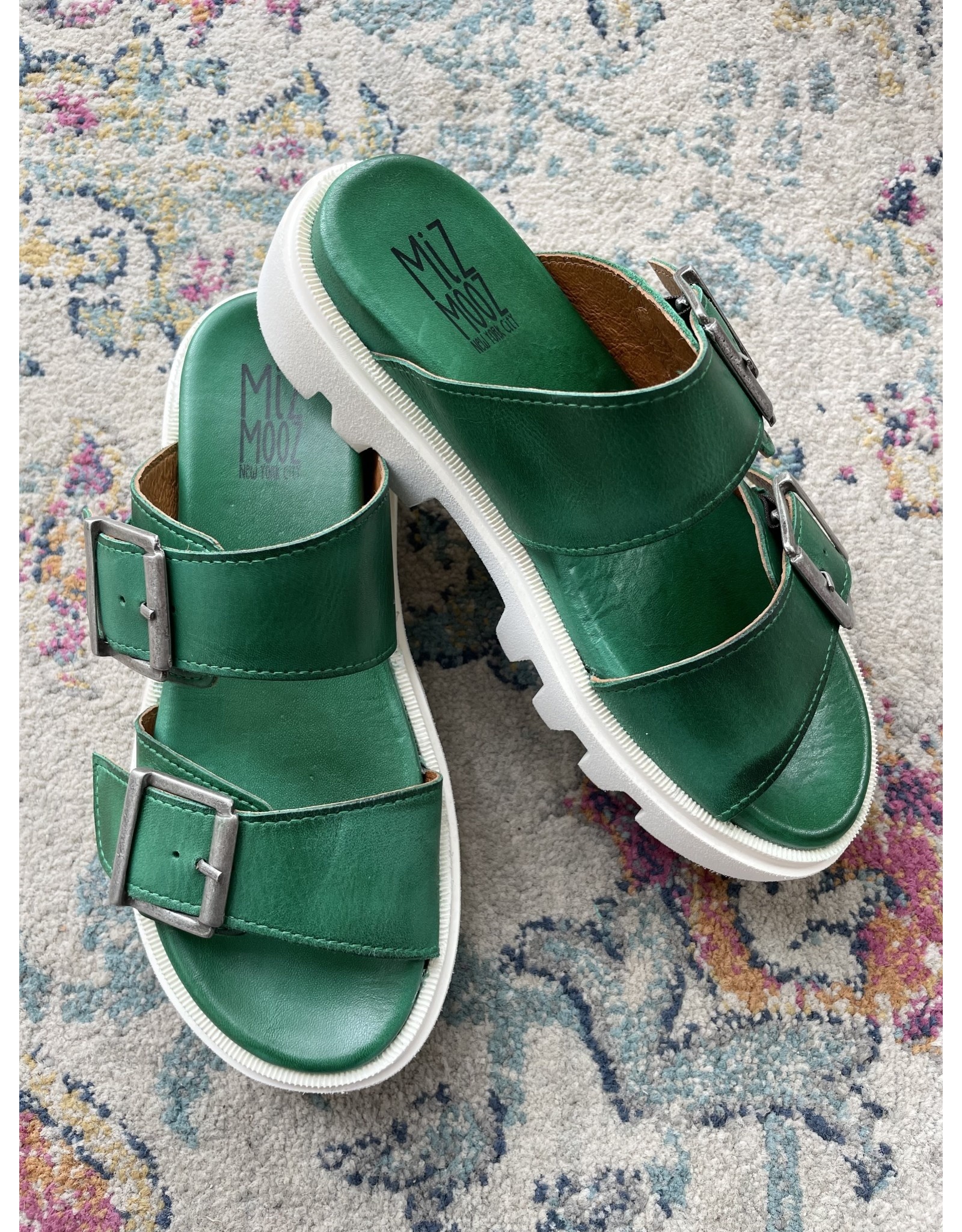Miz Mooz Miz Mooz - Peyton platform sandal (emerald)