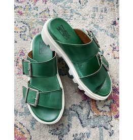 Miz Mooz Miz Mooz - Peyton platform sandal (emerald)