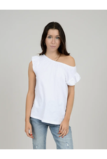 RD Style RD Style - Ronnie Ruffle Cap Sleeve Top (white)