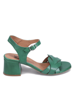 Miz Mooz Miz Mooz - Brogan heeled sandal (emerald)