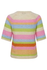 b.young b.young - Martine striped pullover (begonia pink)