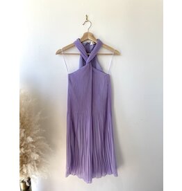 RD Style RD Style - Hannie Release Pleat halter dress (lavender)