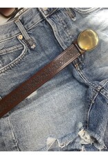 Medike Landes Medike Landes - Casey brown leather belt