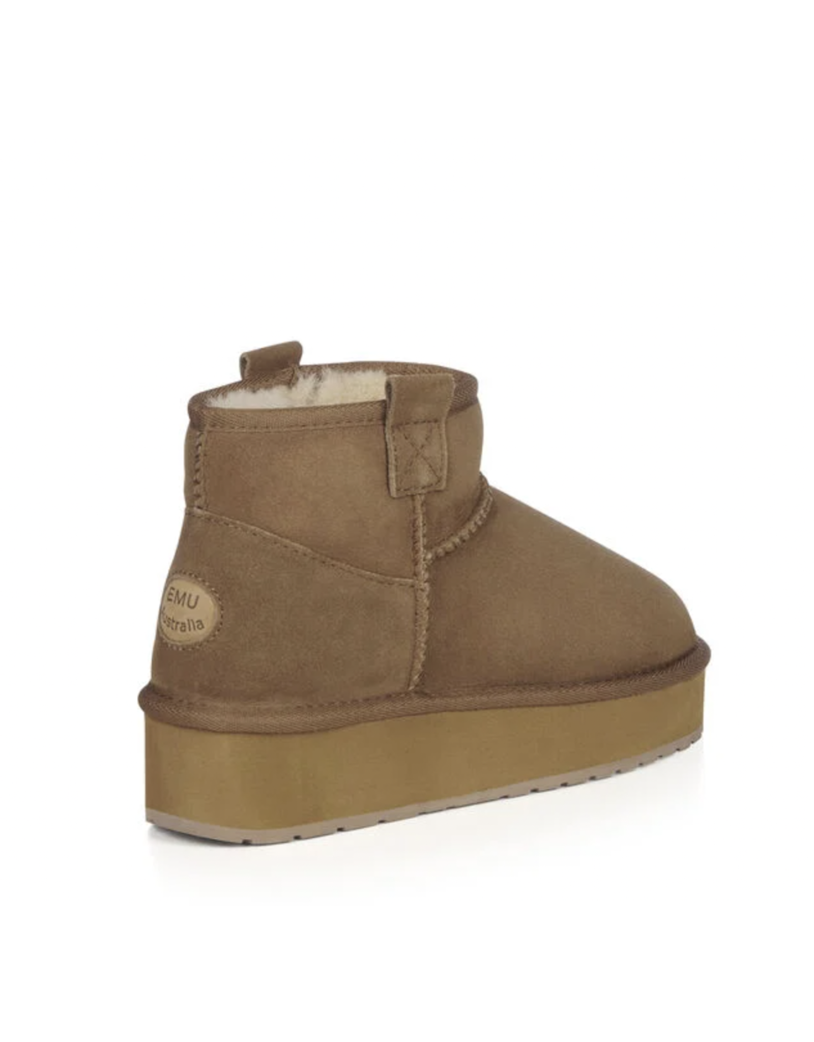 Emu Australia EMU - Water resistant Foy flatform micro (chestnut)