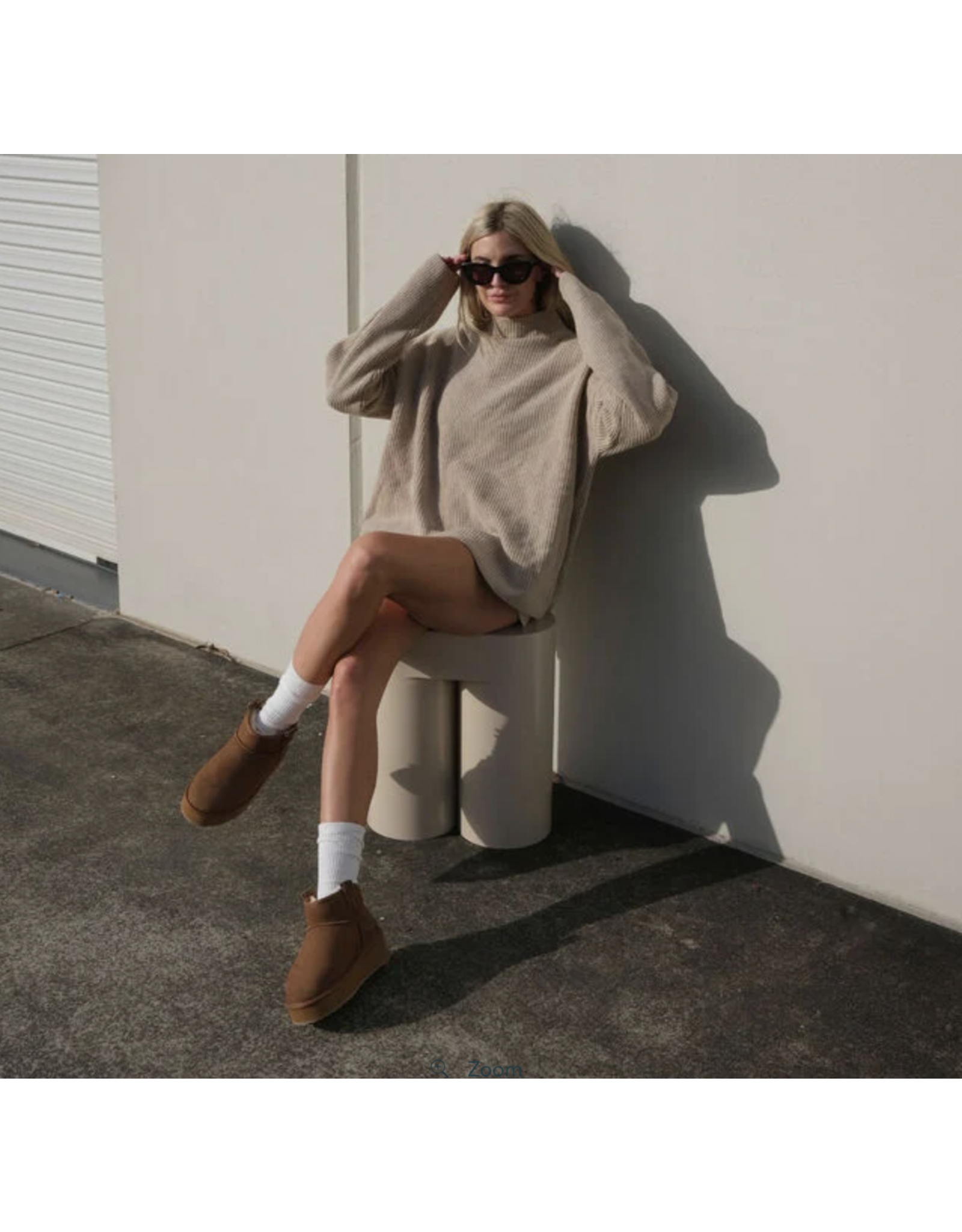 Emu Australia EMU - Water resistant Foy flatform micro (chestnut)