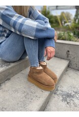 Emu Australia EMU - Water resistant Foy flatform micro (chestnut)