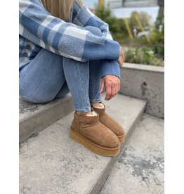 Emu Australia EMU - Water resistant Foy flatform micro (chestnut)