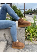 Emu Australia EMU - Water resistant Foy flatform micro (chestnut)