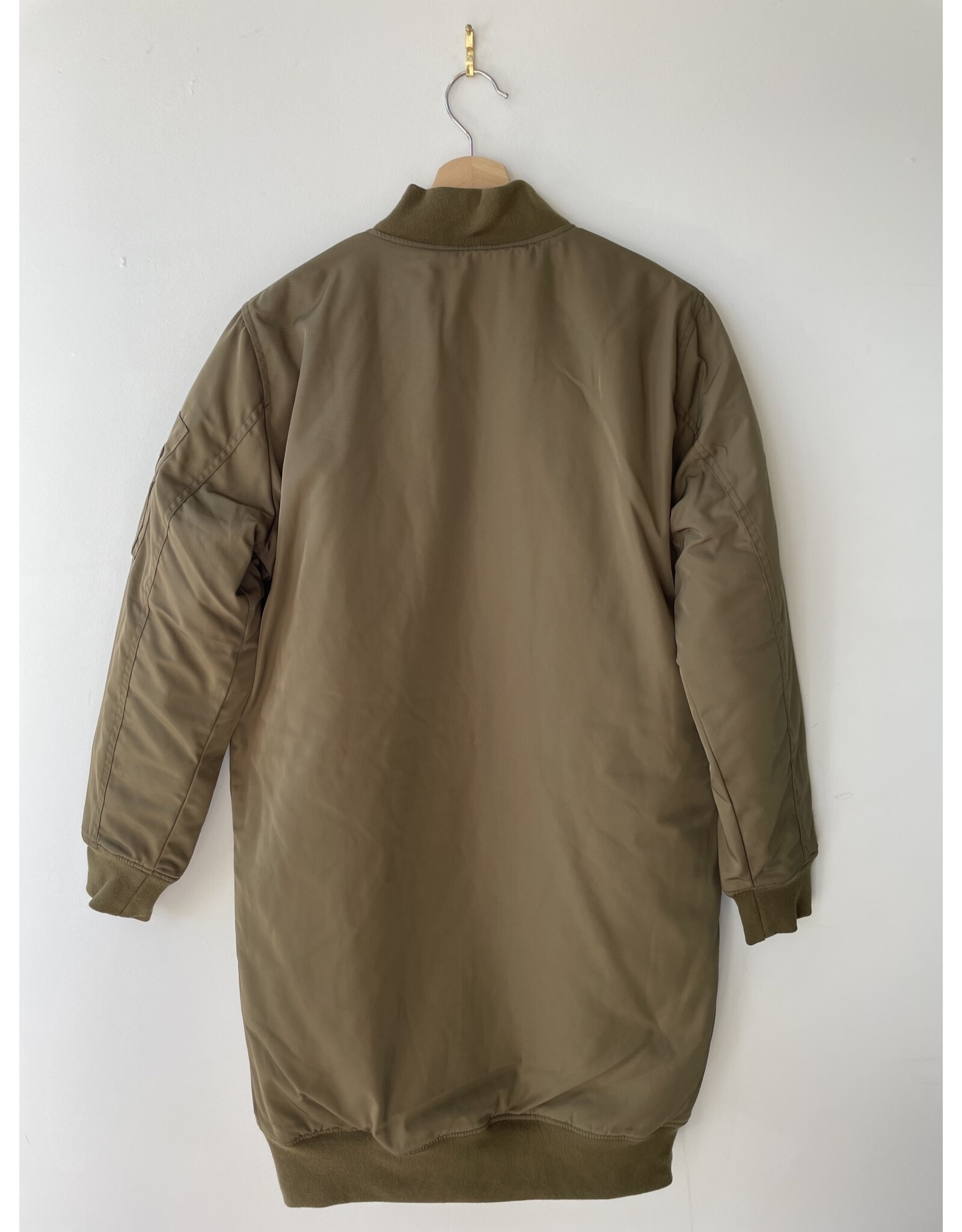 RD Style RD Style - Raelyn long bomber jacket (olive)