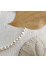Pika & Bear Pika & Bear - Minuet Freshwater Seed Pearl Bracelet with Sterling Silver Findings