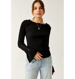 Free people Free People - Cuffing Season top (black)