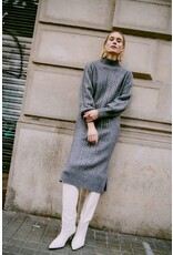b.young b.young - Mania dress (mid grey melange)